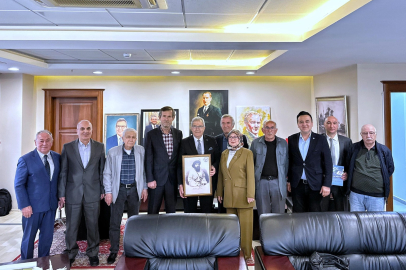 BAŞKAN MİRZA, BURSA DAĞISTAN DERNEĞİ HEYETİNİ AĞIRLADI