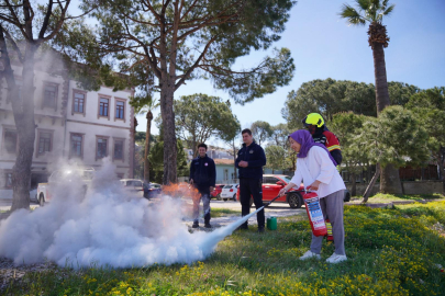 OLASI YANGINLARA KARŞI TATBİKAT