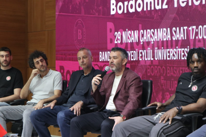 BORDO BASKETBOL’DAN PLAY-OFF ÖNCESİ ÖĞRENCİLERLE MORAL BULUŞMASI