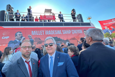 MİRZA, SAKARYA’DAKİ CHP MİTİNGİNE KATILDI