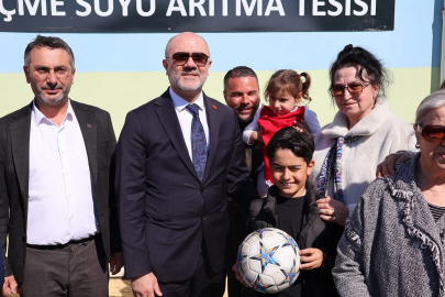 AVŞA’DA ARITMA TESİSİNE ESKİ BELEDİYE BAŞKANI ADI VERİLDİ