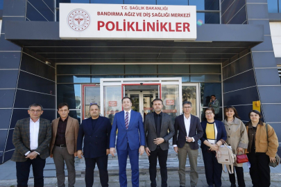 BANDIRMA ADSH’DE HİZMETLER YERİNDE İNCELENDİ