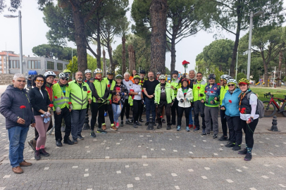BİSİKLETÇİLERDEN ŞEHİT PİLOT SADETTİN BAYCAN’A VEFA SÜRÜŞÜ