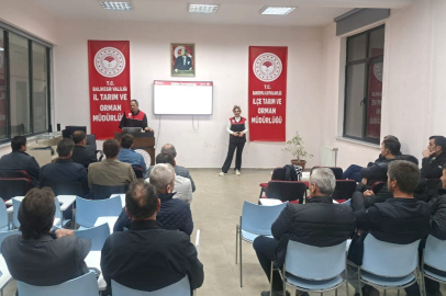 BANDIRMALI FİDAN ÜRETİCİLERİNE EĞİTİM DESTEĞİ