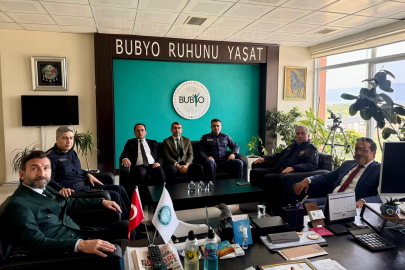 BURHANİYE’DE KURUMLAR ARASI ZİYARET