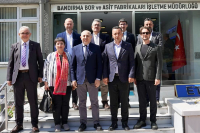 KİMYA SEKTÖRÜNDEN BANDIRMA’DA ETİMADEN’E İŞ BİRLİĞİ ZİYARETİ