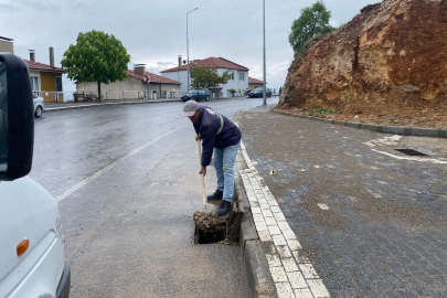 DURSUNBEY’DE YAĞIŞLARA KARŞI ÖNLEM