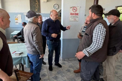 GÖNEN’DE PARKE TAŞ HAZIRLIKLARI TAMAMLANDI