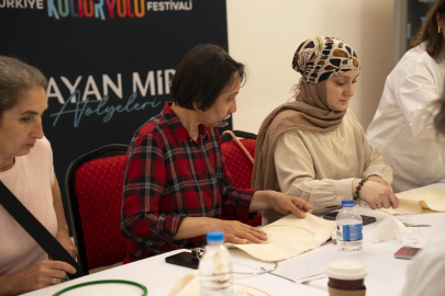 Aydın Kültür Yolu Festivali’nde Geleneksel El Sanatları İlgi Odağı Oldu