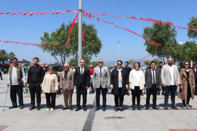 ENGELLİLER HAFTASI ÇELENK TÖRENİYLE KUTLANDI