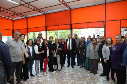 BAŞKAN ERTAŞ MAHALLE MAHALLE VATANDAŞLARLA BULUŞUYOR