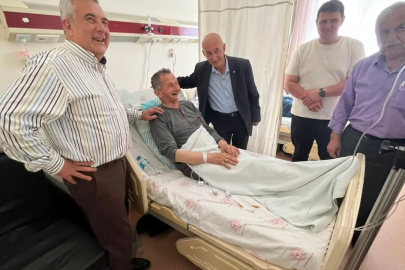 AK PARTİ BANDIRMA İLÇE TEŞKİLATI’NDAN HASTANE ZİYARETİ