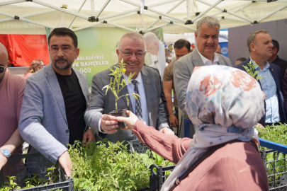 EDREMİT BELEDİYESİ’NDEN ÜRETİCİYE VE VATANDAŞA DESTEK