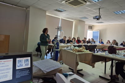 EDREMİT’TE YENİDOĞAN CANLANDIRMA EĞİTİMİ TAMAMLANDI