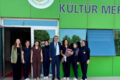 KEPSUT’TA HEMŞİRELER HAFTASI’NA ANLAMLI ZİYARET