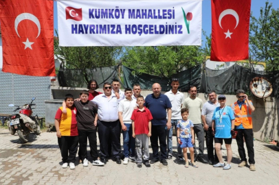 GÖNEN’DE KUMKÖY KÖY HAYRI YAPILDI