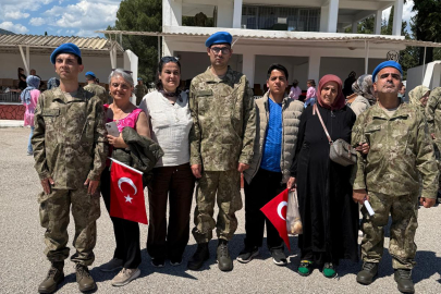 AYVALIK’IN ÖZEL ÇOCUKLARI TEMSİLİ ASKERLİK GURURU YAŞADI