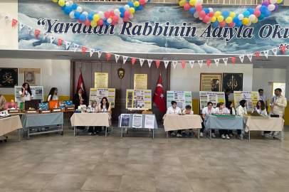 BURHANİYE’DE ÖĞRENCİLERDEN BİLİMSEL PROJE SERGİSİ