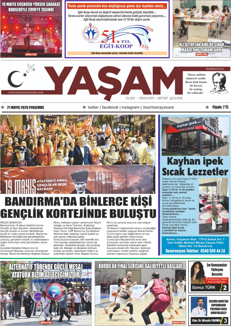 21 Mayıs 2026