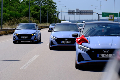 19 Mayıs Coşkusu Hyundai i20 N Tutkunlarıyla Yollara Taştı