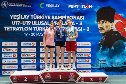MODERN PENTATLONDA BANDIRMA’DAN ÇİFTE BAŞARI