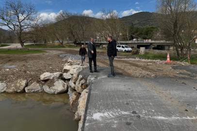 BALYA’DA KÖPRÜ ÇALIŞMALARI YERİNDE İNCELENDİ