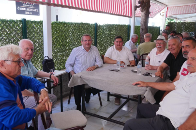 BAŞKAN ERGİN’DEN SARIMSAKLI’DA BAYRAM ZİYARETİ