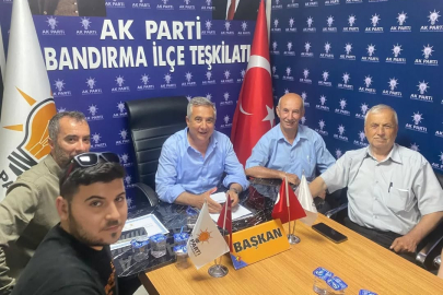 AK PARTİ BANDIRMA’DA TEŞKİLAT MASASI TOPLANDI