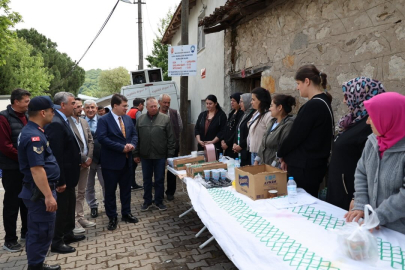 BALYA’DA OKUL KERMESİNE DESTEK