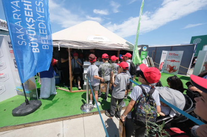 Sıfır Atık Festivali’nde Sakarya standına yoğun ilgi