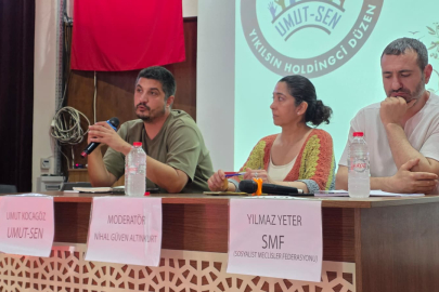 ÇEVRE SORUNLARI VE EMEK MÜCADELESİ PANELDE ELE ALINDI