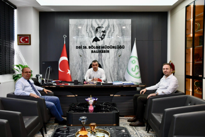 SUSURLUK PROJELERİ DSİ 25. BÖLGE MÜDÜRLÜĞÜ’NDE GÖRÜŞÜLDÜ
