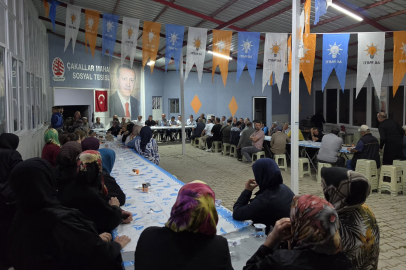 AK PARTİ BALIKESİR TEŞKİLATI ÇAKALLAR’DA VATANDAŞLARLA BULUŞTU