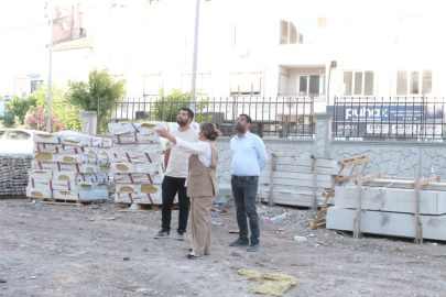 ALTIEYLÜL SHM YENİ BİNASINDA ÇALIŞMALAR İNCELENDİ