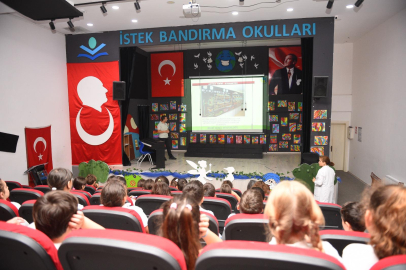 BASKİ’DEN BANDIRMA’DA ÖĞRENCİLERE SU TASARRUFU EĞİTİMİ