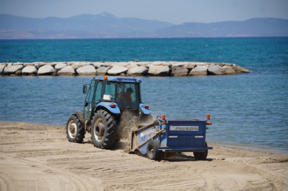 AYVALIK’TA SAHİLLER YAZ SEZONUNA HAZIRLANDI