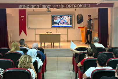 BANDIRMA VE SUSURLUK’TA ÖĞRETMENLERE YANGIN BİLİNCİ EĞİTİMİ