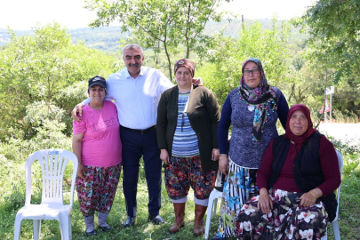 GÖZHAN BALYALILARLA MAHALLE HAYRINDA BİR ARAYA GELDİ
