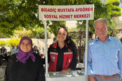 BİGADİÇ’TE SOSYAL HİZMETLER VATANDAŞLARA ANLATILDI