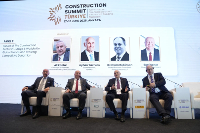 Bakan Uraloğlu, İnşaat Zirvesi Türkiye 2026’da Sektör Temsilcileriyle Buluştu