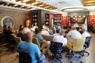 EDREMİT’TE YENİ DÖNEM ÇALIŞMALARI GÖRÜŞÜLDÜ