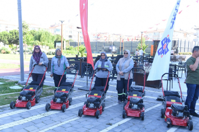 ALTIEYLÜL BELEDİYESİ PARK VE BAHÇELER FİLOSUNU GÜÇLENDİRDİ