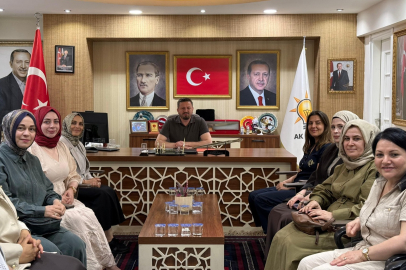 AK PARTİ BALIKESİR KADIN TEŞKİLATIYLA SAHA ÇALIŞMALARI DEĞERLENDİRİLDİ