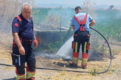 BALIKESİR İTFAİYESİ HAFTA SONU ALARMDAYDI