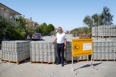 AYVALIK’TA ULAŞIM VE KENT ESTETİĞİNE BÜYÜK YATIRIM
